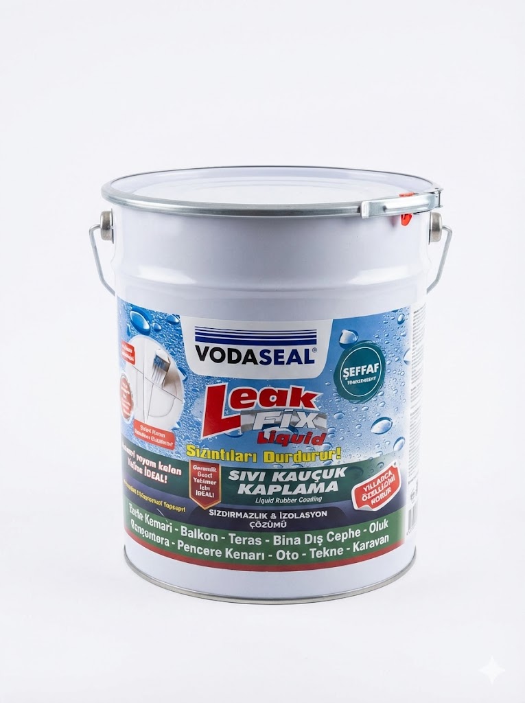 VODASEAL LFL15 LEAK FIX SIVI KAUÇUK KAPLAMA - 15 KG - BEYAZ